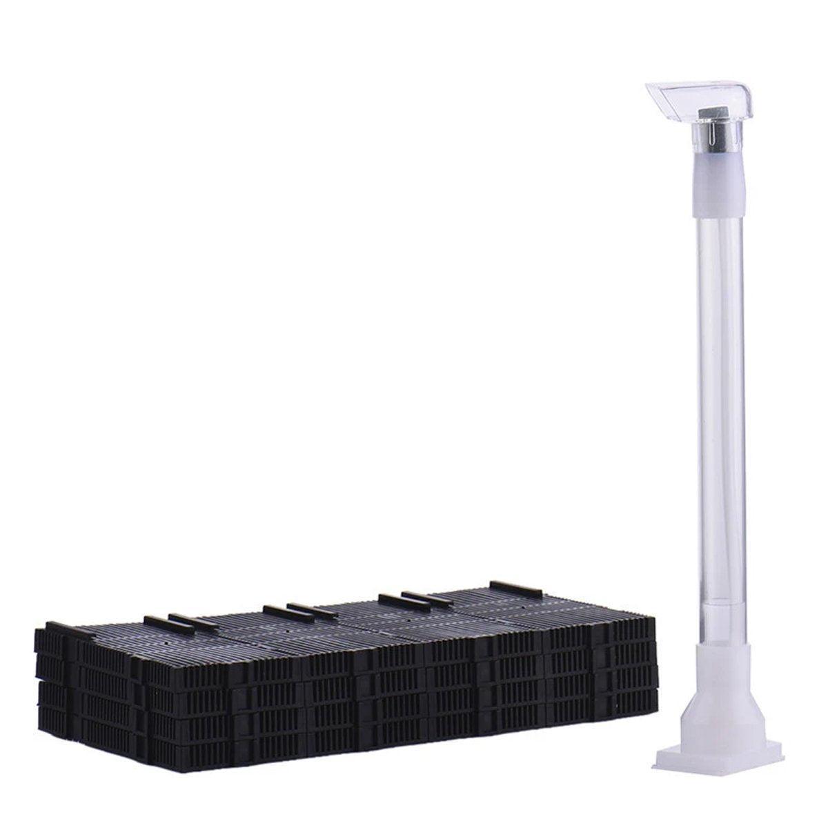 Aquarium Undergravel Filtration System 16pcs Set Underwater Fish Tank Filter Kit V528-FILTER-PLATE-16PCS-692626