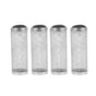 4x Stainless Steel Shrimp Filter Guard Aquarium Intake Protector Fish Safe Mesh - Black-4PCS (12mm) V528-FILTER-SLEEVE-B-S-4PCS-468989