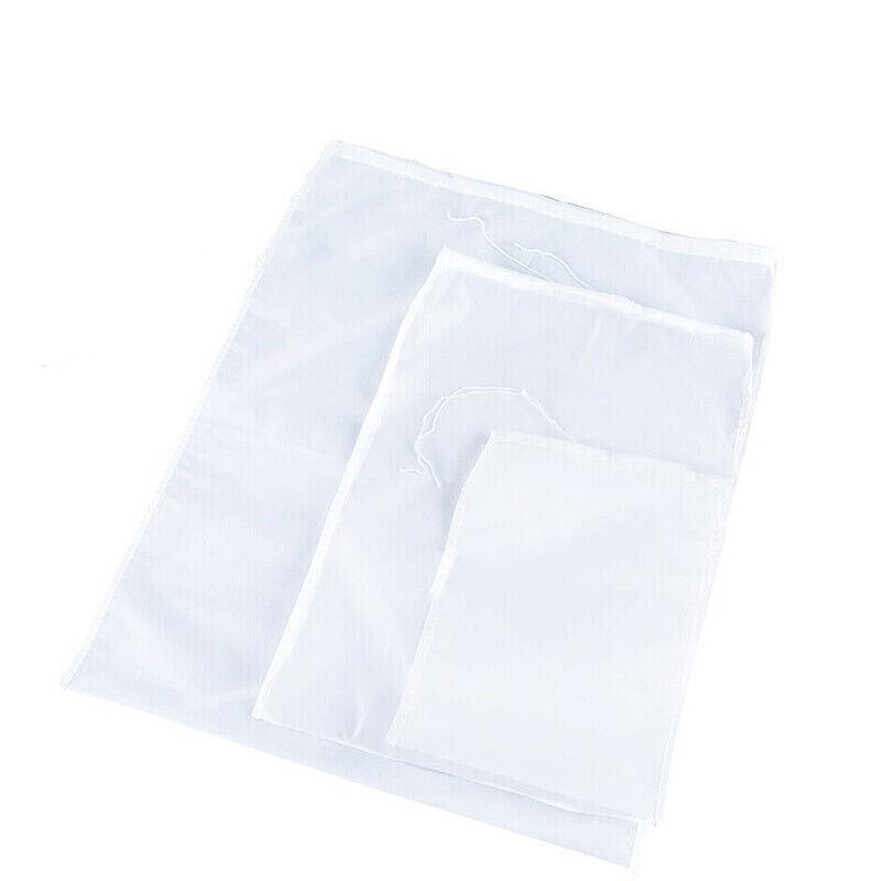 Micron Reusable Nylon Fine Mesh Food Strainer Filter Bag For Nut Milk Coffee - 30*45CM V528-FILTERBAG-30-45CM-5PCS-57912