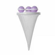 2 Pcs Reusable Hair Lint Catcher Removal Net Bag Wash Machine Float Filter - Pink V528-FILTERCOLLECTOR-PINK-2-361703