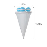 2 Pcs Reusable Hair Lint Catcher Removal Net Bag Wash Machine Float Filter - Purple V528-FILTERCOLLECTOR-PURPLE-2-804071