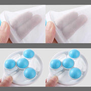 2 Pcs Reusable Hair Lint Catcher Removal Net Bag Wash Machine Float Filter - Purple V528-FILTERCOLLECTOR-PURPLE-2-804071
