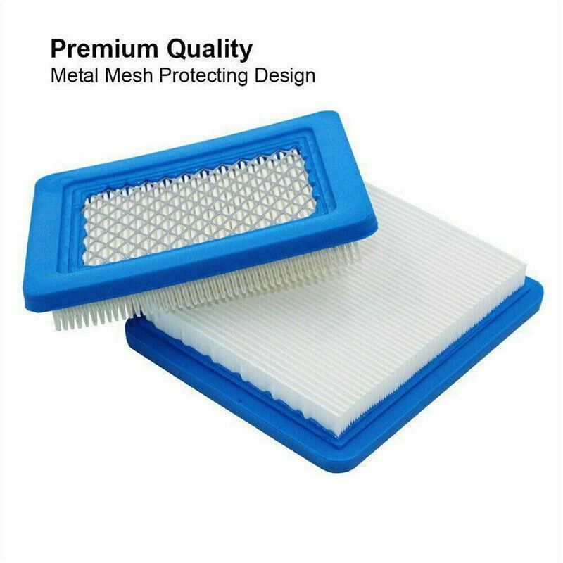 2Pcs Air Filter 399959 Replaces Lawn Mower For Briggs & Stratton 491588 491588S V528-FILTERELEMENT-2PCS-86121