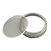 Metal Mesh Screen Sprouting Strainer Lid Filter Cover For Wide Mouth Mason Jar - 1SET V528-FILTERS-1PCS-6451412