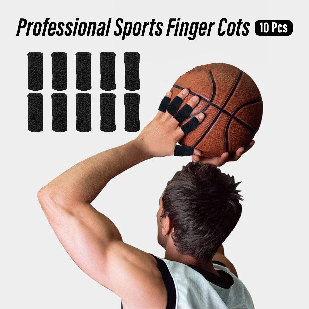 Professional Nylon Finger Support for Basketball and Sports Use V528-FINGER-COT-421060