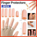 5Pcs Silicone Finger Protector Finger Caps Tube Anti-Slip Finger Cover Au Stock V528-FINGERPROTECTORS-5PCS-544241