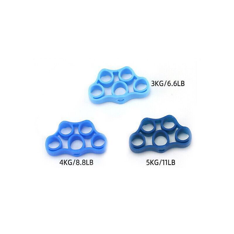 3 Pack Silicone Finger Stretcher Resistance Bands For Hand Grip Exercise And Fitness V528-FINGERSTRETCHER-3PCS-852301