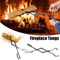 Folding Fireplace Tongs Grip Fire Pit Pliers Outdoor Indoor Fire Tools Durable V528-FIREPLACE-TONGS-FOLDING-219083