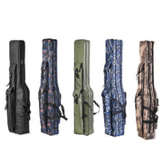 130cm Big Belly Fishing Tackle Bag Rod Storage Carry Case Outdoor Fishing Bag - Deep blue camouflage V528-FISH-GEAR-BAG-BLUECP-797989