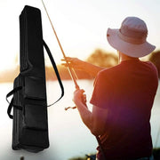 130cm Big Belly Fishing Tackle Bag Rod Storage Carry Case Outdoor Fishing Bag - Deep blue camouflage V528-FISH-GEAR-BAG-BLUECP-797989