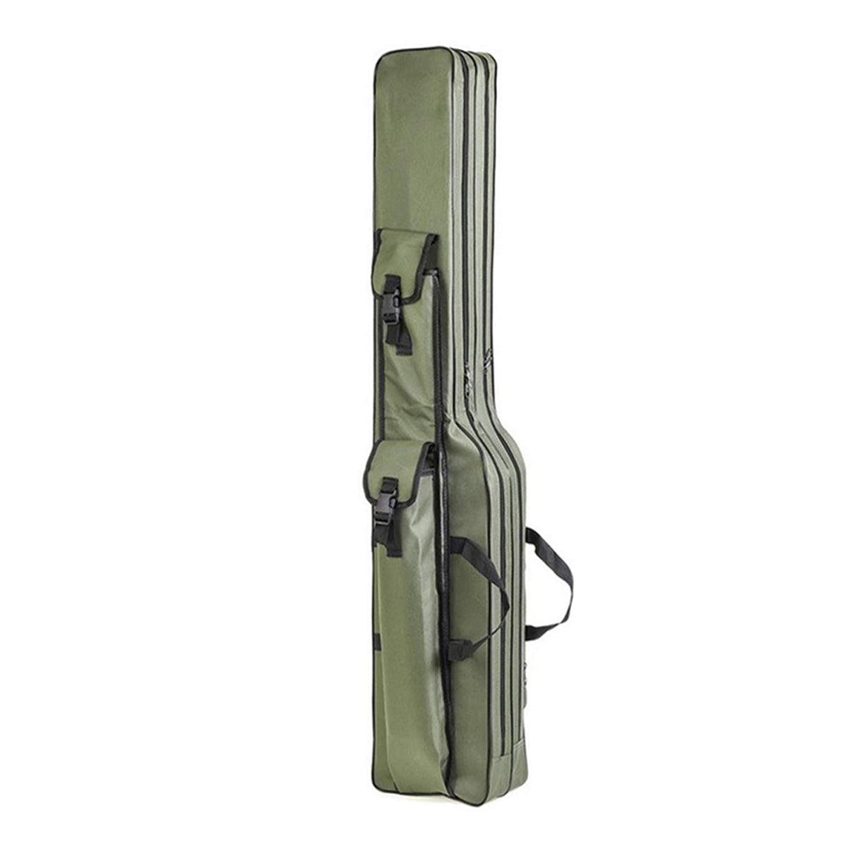 130cm Big Belly Fishing Tackle Bag Rod Storage Carry Case Outdoor Fishing Bag - Deep blue camouflage V528-FISH-GEAR-BAG-BLUECP-797989