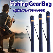 Outdoor Portable Fishing Rod Bag Folding Storage Carrier Waterproof Fishing Case - 120cm