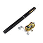Mini Pen Fishing Rod Pocket Size Portable Telescopic Travel Fishing Pole Tool - Black V528-FISH-ROD-PEN-BK-439276