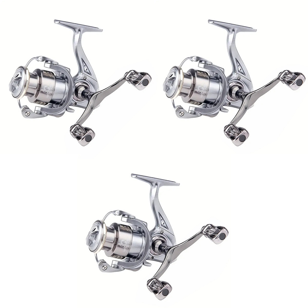 Double Handle Fishing Reel High-Speed Spinning Reel for Freshwater Saltwater - SW2500S V528-FISH-SW2500S-941305