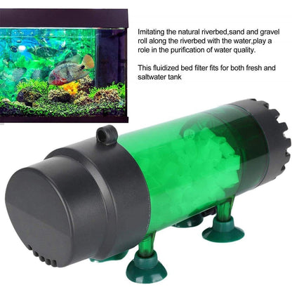 Fluidiz Bed Aquarium Fish Tank Internal Filter Oxygenation Pump for Clear Water - LH300 V528-FISH-TANK-FILTER-LH300-831531