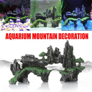 Aquarium Decoration Rock Cave Stone Ornament Fish Tank Mountain View Decor V528-FISH-TANK-ROCKERY-GS1615-467658
