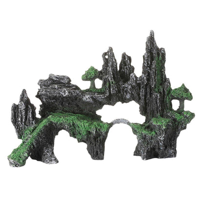 Aquarium Decoration Rock Cave Stone Ornament Fish Tank Mountain View Decor V528-FISH-TANK-ROCKERY-GS1615-467658
