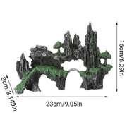 Aquarium Decoration Rock Cave Stone Ornament Fish Tank Mountain View Decor V528-FISH-TANK-ROCKERY-GS1615-467658