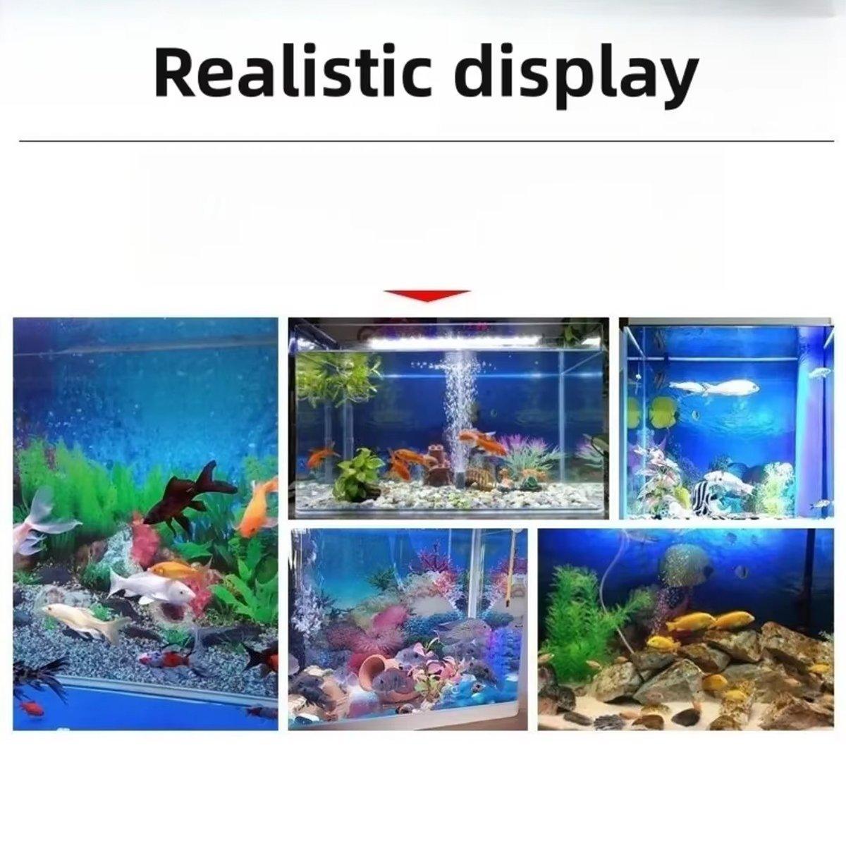 Aquarium Background Fish Tank Wallpaper Double Sided Decoration Sticker Paper - H-40cmx62cm V528-FISH-TANK-STICKER-H-40-62-466015