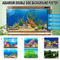 Aquarium Background Fish Tank Wallpaper Double Sided Decoration Sticker Paper - J-30cmx62cm V528-FISH-TANK-STICKER-J-30-62-796955