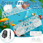 Aquarium Fish Resting Tunnel Hiding House for Betta Shrimp Small Fish Tank Decor - Black V528-FISH-TUNNEL-BLACK-836448