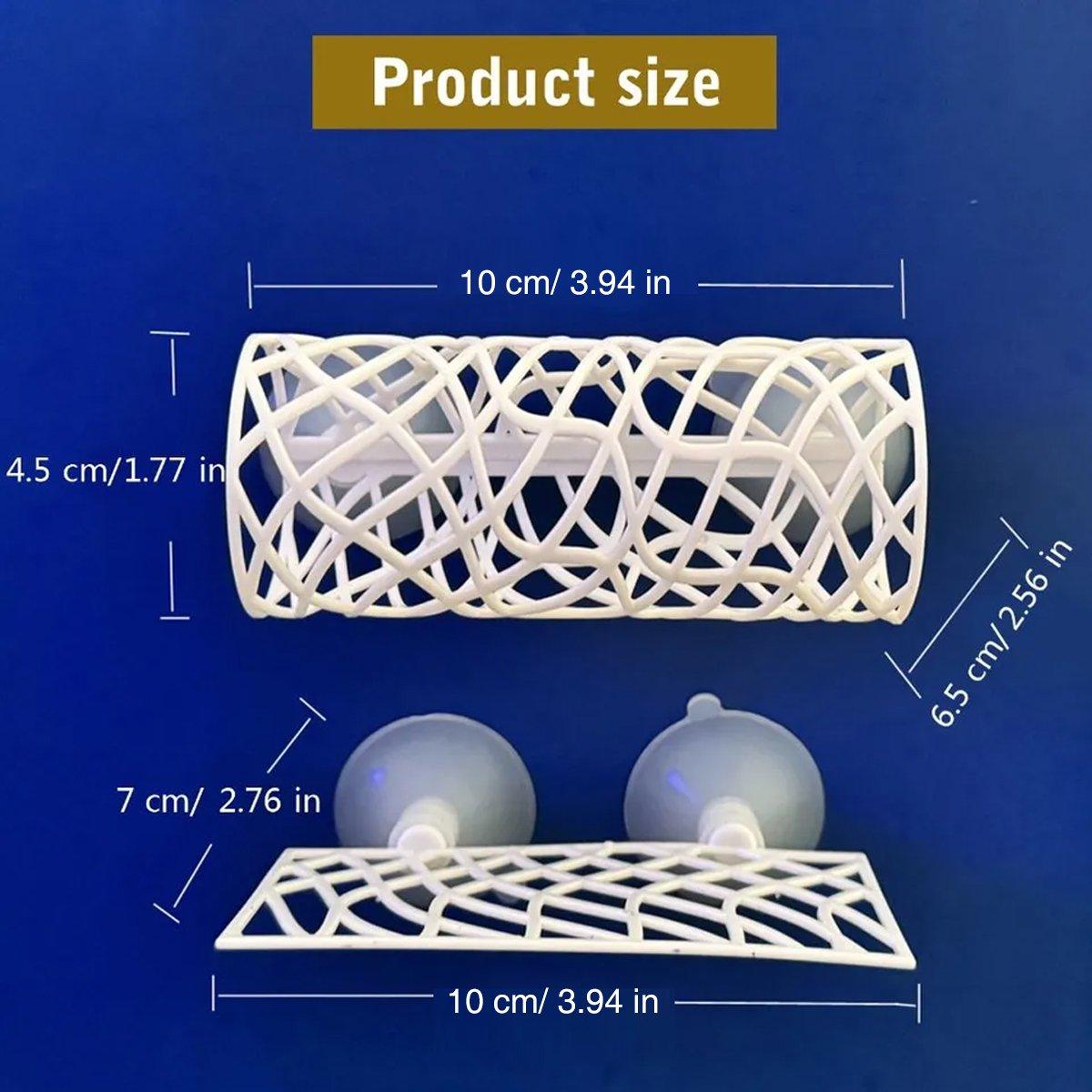 Aquarium Fish Resting Tunnel Hiding House for Betta Shrimp Small Fish Tank Decor - Black V528-FISH-TUNNEL-BLACK-836448