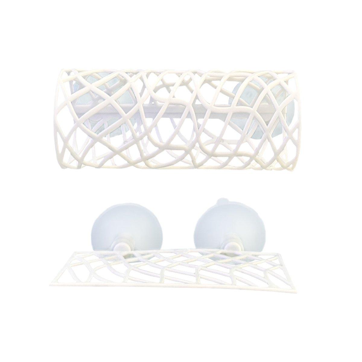 Aquarium Fish Resting Tunnel Hiding House for Betta Shrimp Small Fish Tank Decor - White V528-FISH-TUNNEL-WHITE-993947
