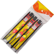 6Pcs Fishing Floats Set Fishing Bobber Hook Kits Straight Column Water Drop Type V528-FISHHOOK-6PCS-999685