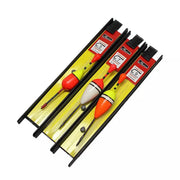 6Pcs Fishing Floats Set Fishing Bobber Hook Kits Straight Column Water Drop Type V528-FISHHOOK-6PCS-999685