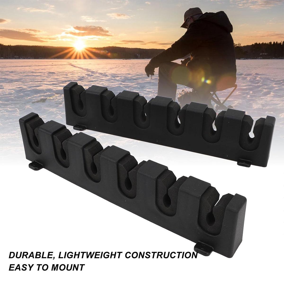 Wall Mounted Fishing Rod Holder Display Rack Sturdy Fishing Rod Storage Stand V528-FISHING-8-573934