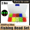 High Quality 2 Boxes of Round Colourful Fishing Beads Tackle Accessories Kit V528-FISHING-ACCESSORIES-2BOX-824571