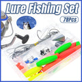 78pcs Fishing Gear Set Hooks Lures Baits Tackle Kit for Freshwater Saltwater V528-FISHING-BAIT-TACKLE-KIT-78-599713