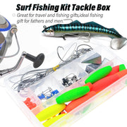 78pcs Fishing Gear Set Hooks Lures Baits Tackle Kit for Freshwater Saltwater V528-FISHING-BAIT-TACKLE-KIT-78-599713