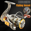 All-Metal Spinning Fishing Reel Sea Pole Fishing Gear Wire Cup Fishing Rod - 2000 V528-FISHING-BOAT-2000-513926