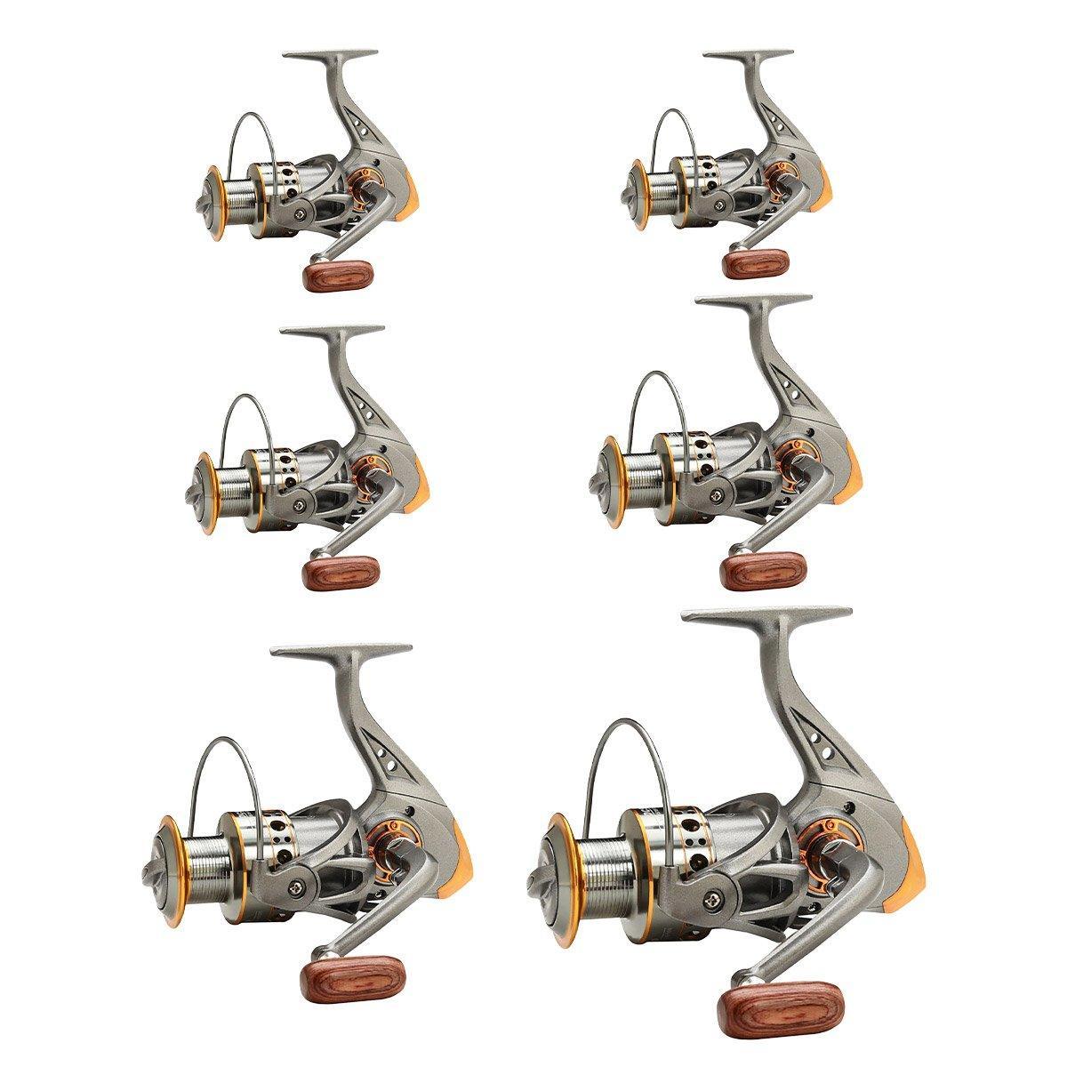 All-Metal Spinning Fishing Reel Sea Pole Fishing Gear Wire Cup Fishing Rod - 2000 V528-FISHING-BOAT-2000-513926