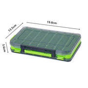 Multifunctional Fishing Bait Storage Box Accessories Gear Organizer Tool Box - Grey-S V528-FISHING-BOX-GREY-LITTLE-279255