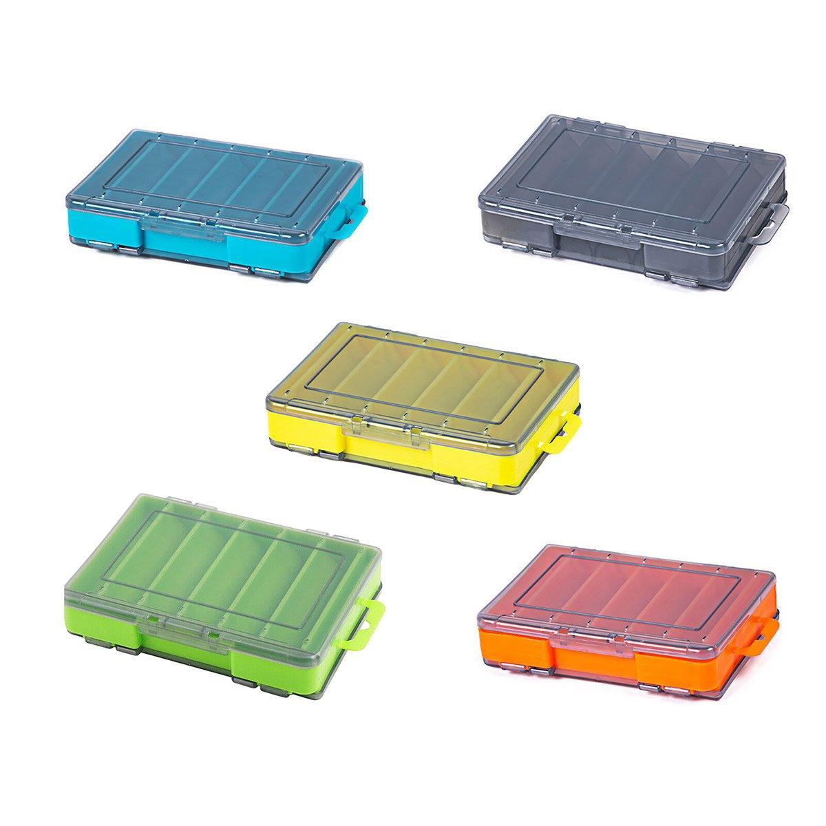 Multifunctional Fishing Bait Storage Box Accessories Gear Organizer Tool Box - Orange-S V528-FISHING-BOX-ORANGE-LITTLE-923565
