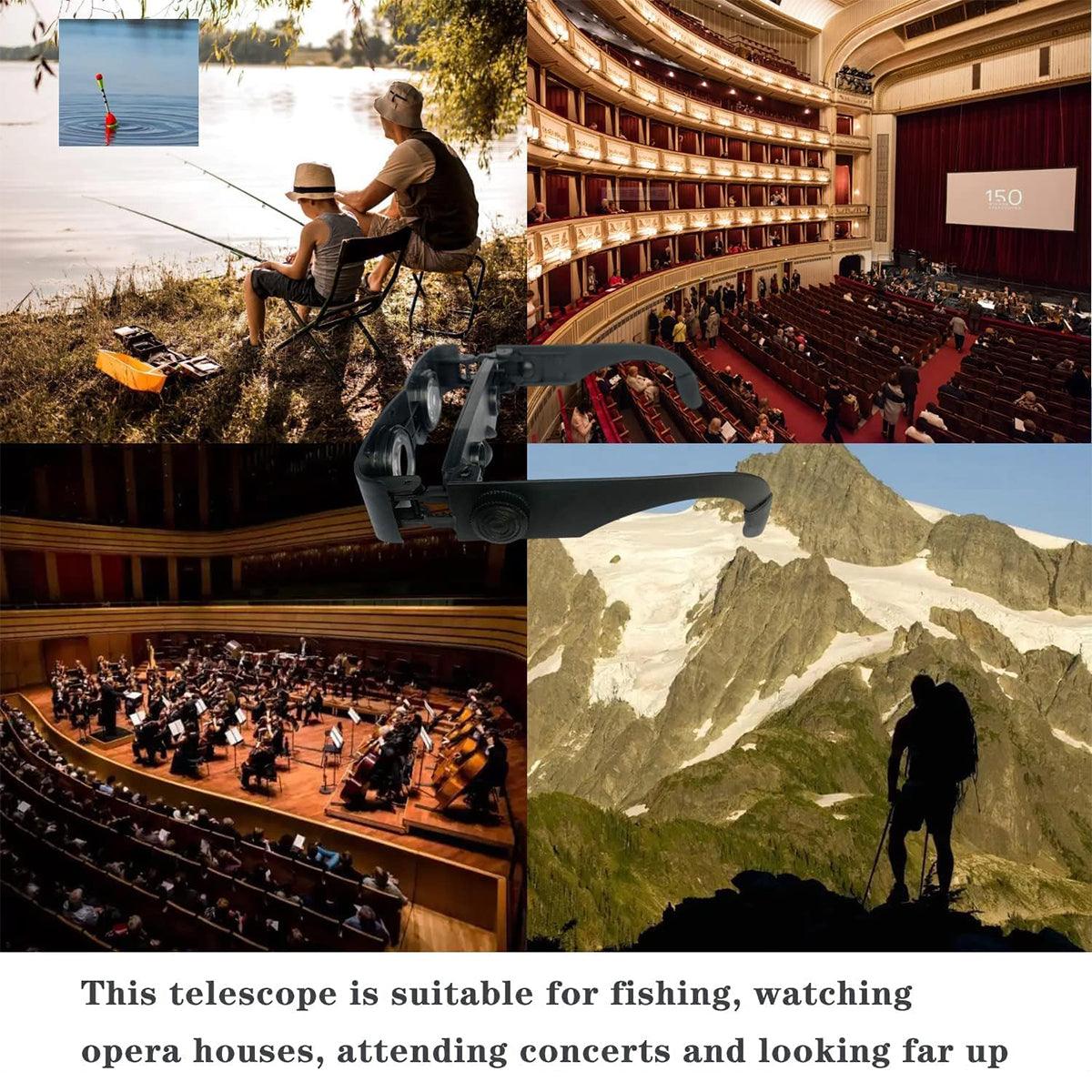 Fishing Binoculars Multifunctional Outdoor Glasses Waterproof HD Lens Sports V528-FISHING-GLASS-BAG-752755