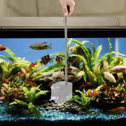 Retractable Fish Net for Fish Tank Pocket Fishing Net with Handle Aquarium Tools - Round-L V528-FISHING-NET-Y-L-378228