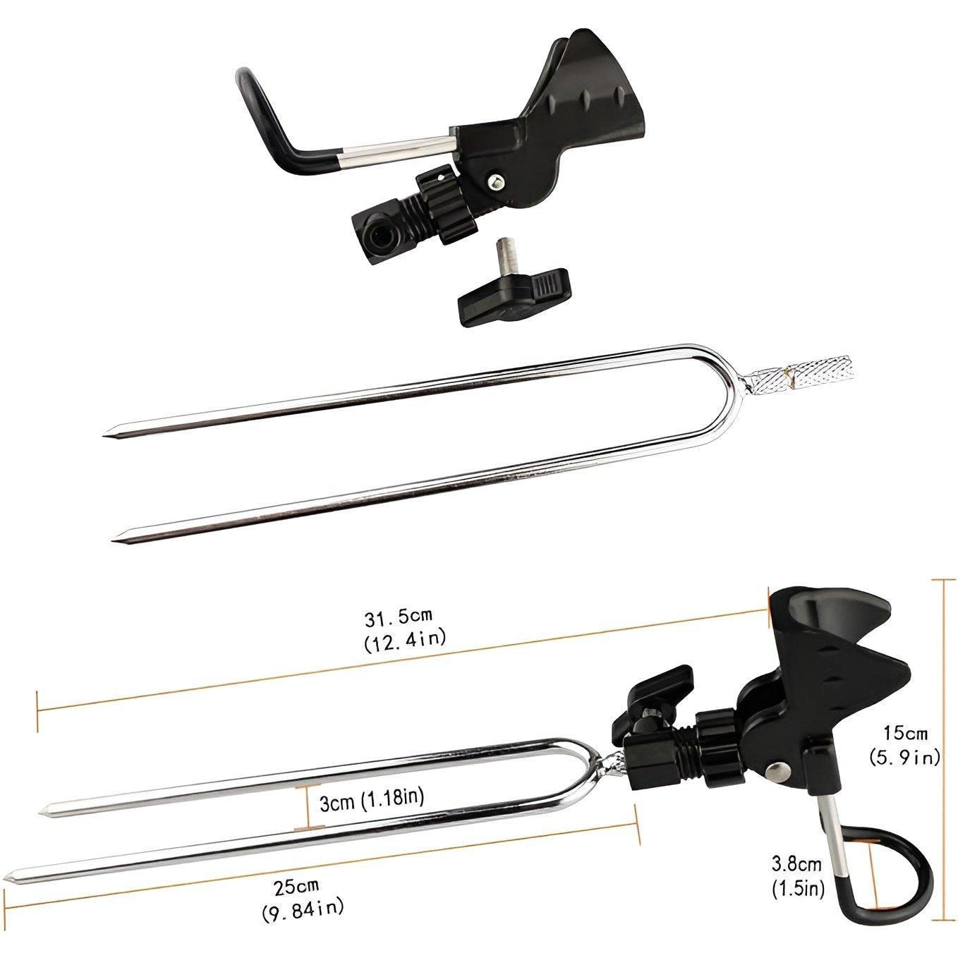 Fishing Rod Bracket Setter Pole Stand Hook Holder Rack Tip-Up Ground Fishing Rod V528-FISHINGHOLD-139727