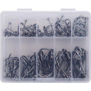 Fishing Hooks Octopus Style 100pcs Chemically Sharpened Assorted Sizes 3-12 - Gold V528-FISHINGHOOK-GLOD-478171