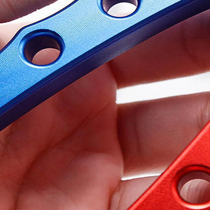 Aluminium Fishing Pliers Hook Remover Line Cutter Braid Mono Split Ring Fish Grip - Blue+Red V528-FISHINGPLIER-BLUERED-224882