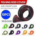 10Pcs 170cm Protective Fishing Rod Cover Sleeve Socks V528-FISHINGRODCOVER-10PCS-309305