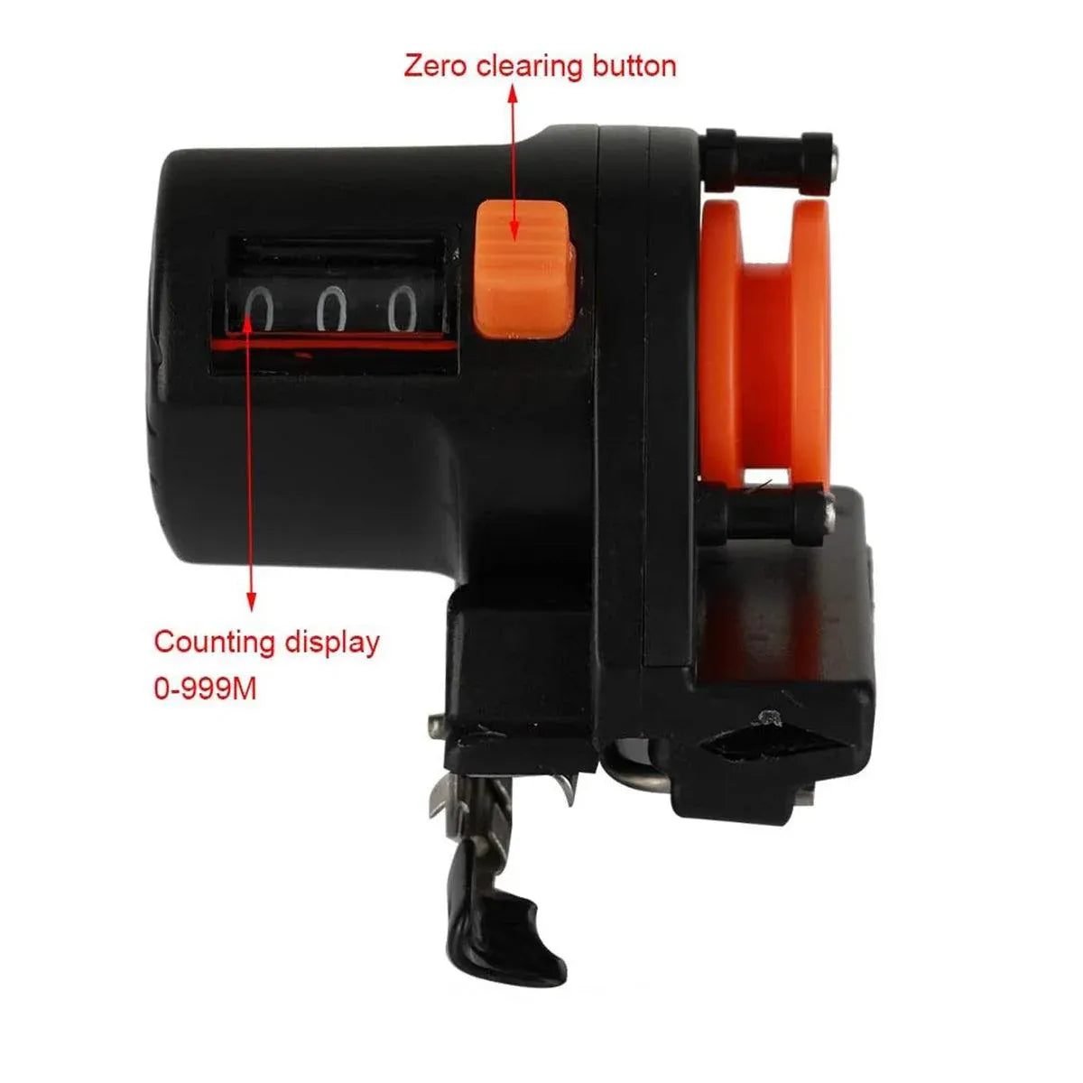 Fishing Rod Line Meters Gear Tools Portable Fishing Accessories for Outdoor Use V528-FISHLINE-COUNTER-364639