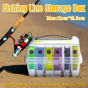 Multifunctional Fishing Line Organizer Storage Box Tackle Management Holder V528-FISHLINE-REEL-BOX-502510