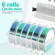 Multifunctional Fishing Line Organizer Storage Box Tackle Management Holder V528-FISHLINE-REEL-BOX-502510