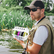 Multifunctional Fishing Line Organizer Storage Box Tackle Management Holder V528-FISHLINE-REEL-BOX-502510