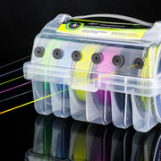 Multifunctional Fishing Line Organizer Storage Box Tackle Management Holder V528-FISHLINE-REEL-BOX-502510