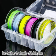 Multifunctional Fishing Line Organizer Storage Box Tackle Management Holder V528-FISHLINE-REEL-BOX-502510