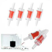 5/10X Check Valve Fish Tank Aquarium Air Pump Silicone Non-Return One Way Airline - 5PCS V528-FISHTANKAQUARIUM-5PCS-154158
